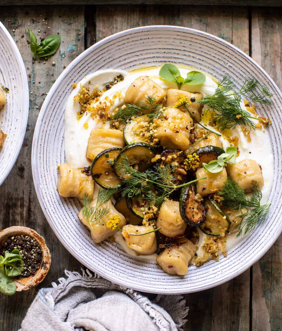 lemon brown butter gnocchi