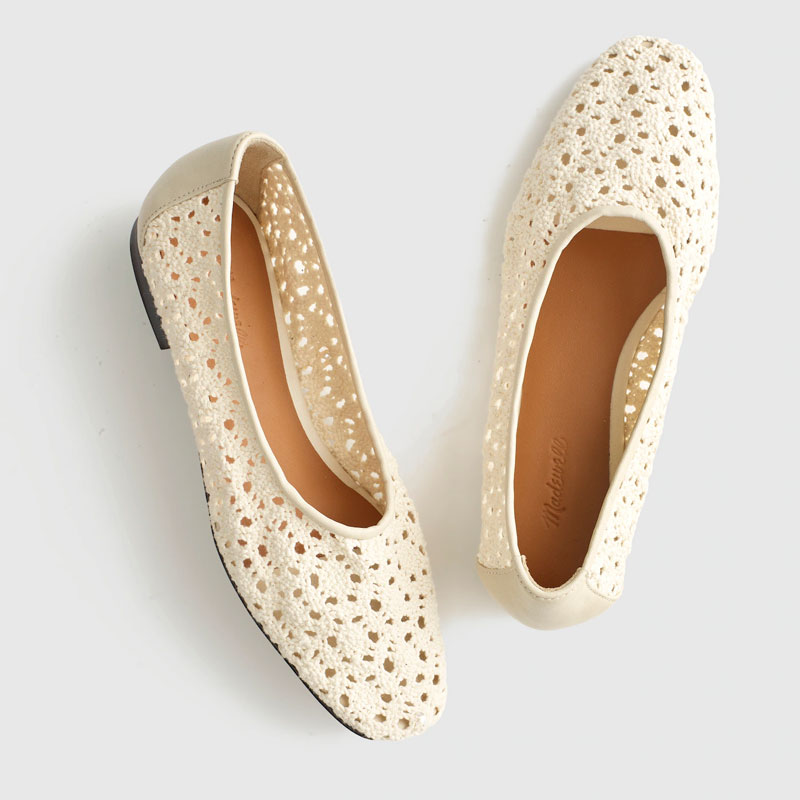 spring shoe trends madewell mylie ballet flat