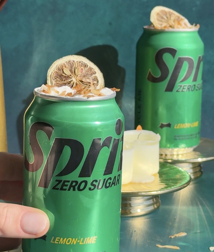 sprite open can dirty soda