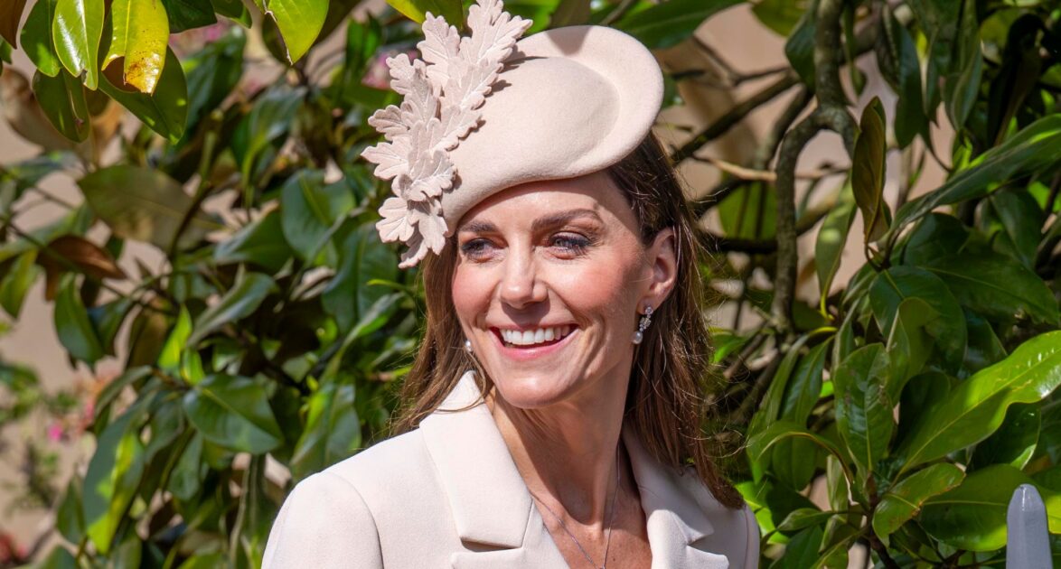 purewow.com - Clara Stein - Kate Middleton's Cream Easter Look Is Peak Spring Chic & Proves This Styling Hack Is Timeless