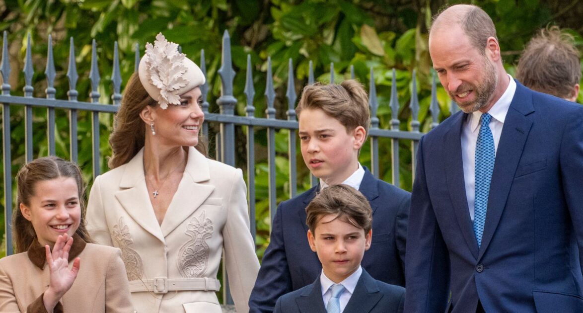 purewow.com - Clara Stein - Prince George and Prince Louis Twin at Easter and It's Peak Royal Cuteness