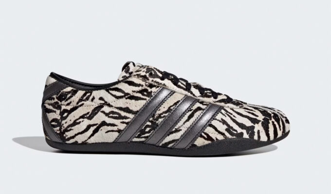 anne hathaway animal print sneakers: adidas tokyo