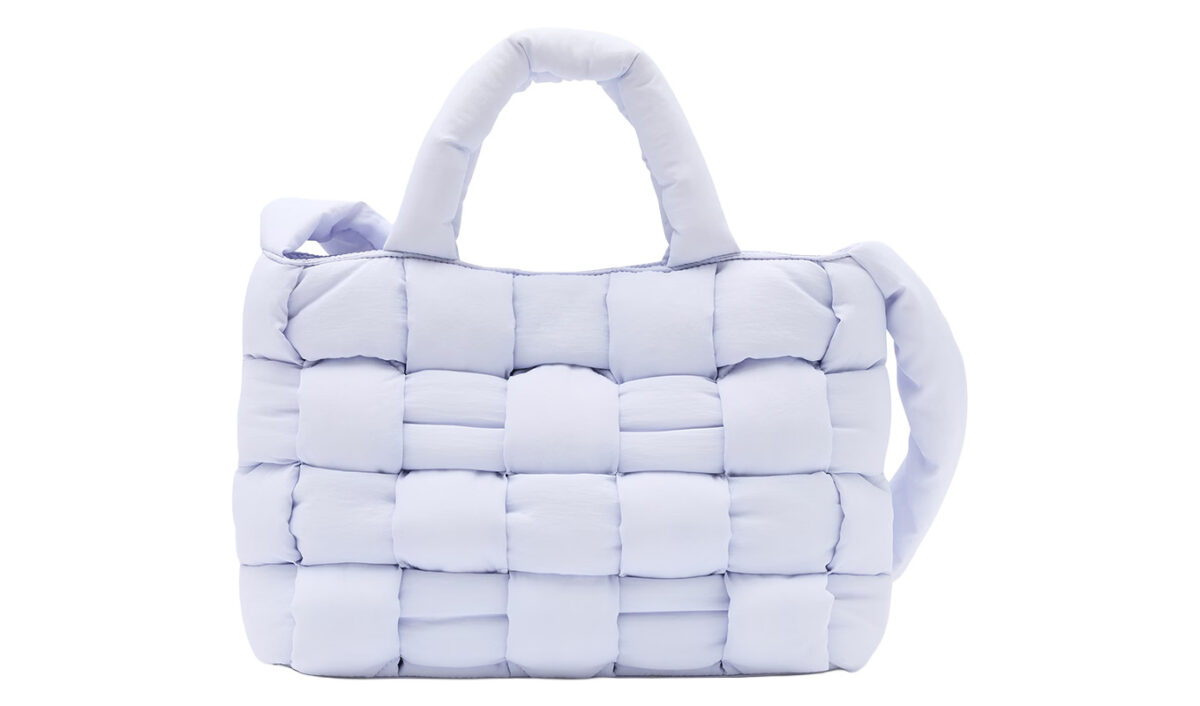 The Athleta Woven Puff Tote.