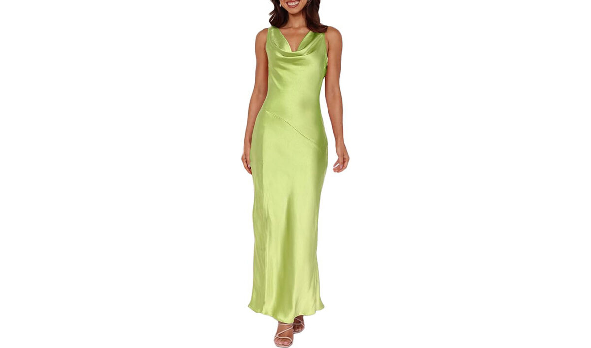 best amazon dresses KOUNAI Cowl Neck Dress 1200x706