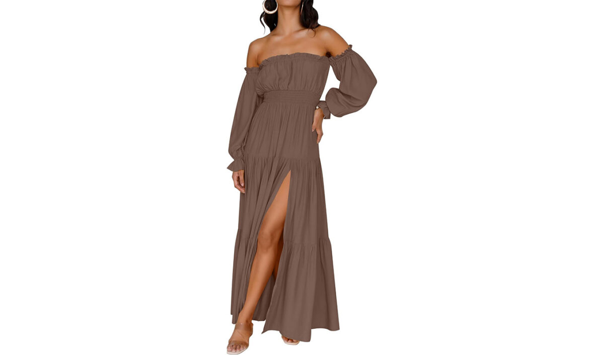 best amazon dresses: Zesica Boho Maxi Dress