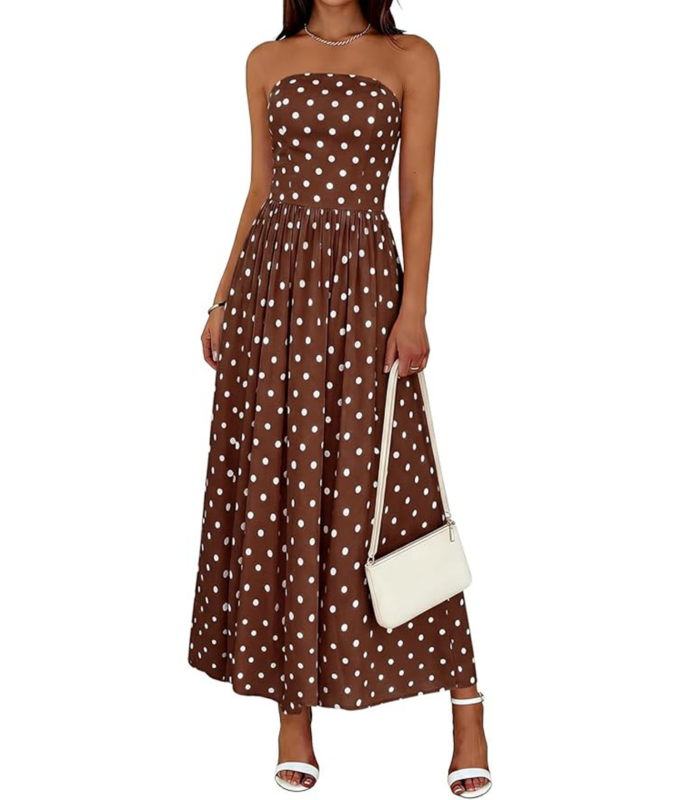 Best Amazon Summer Dresses 2026: Wenrine Polka Dot Dress