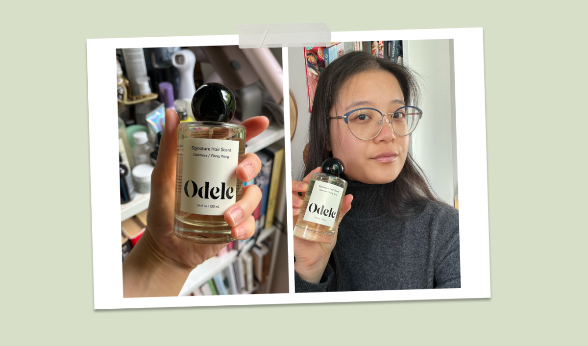best hair perfumes: odele signature scent hair and body mist