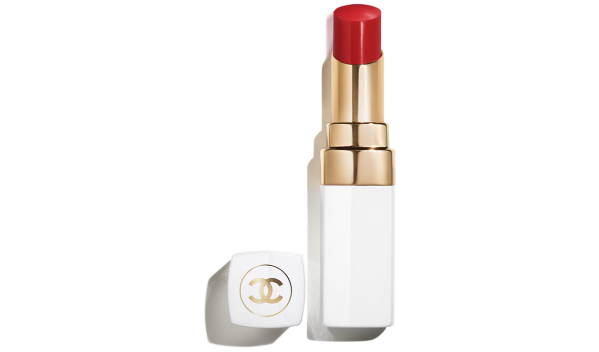 White Chanel lip balm tube