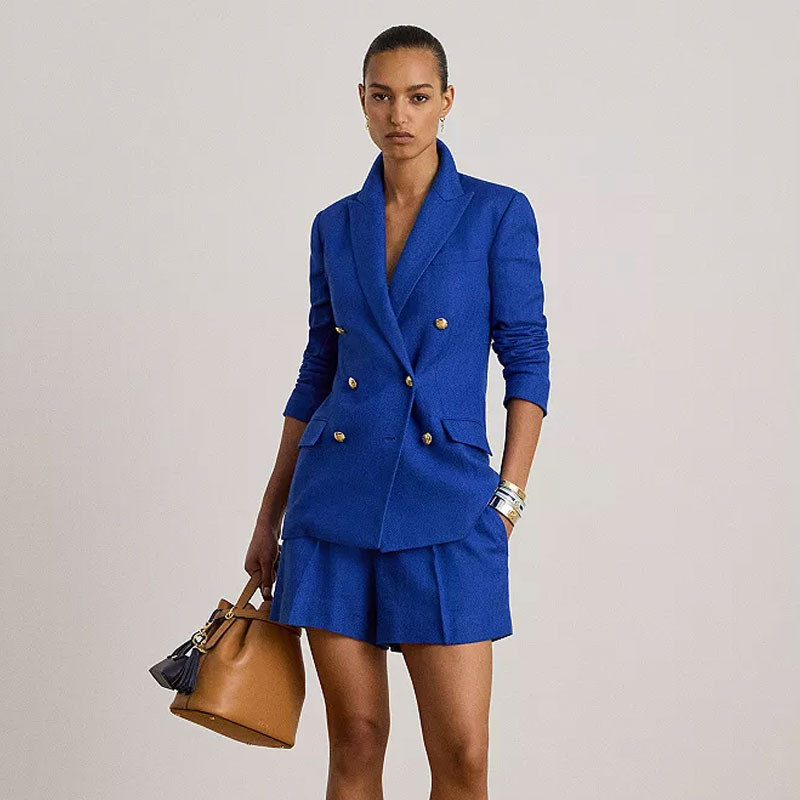 cobalt blue trend lauren ralph lauren blazer