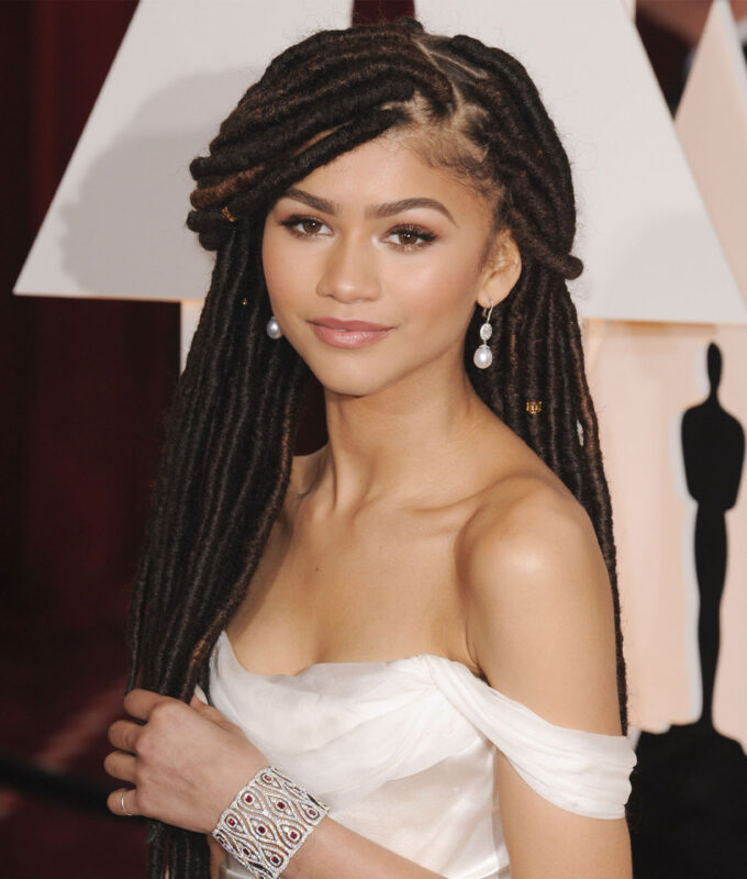 zendaya on the oscars red carpet