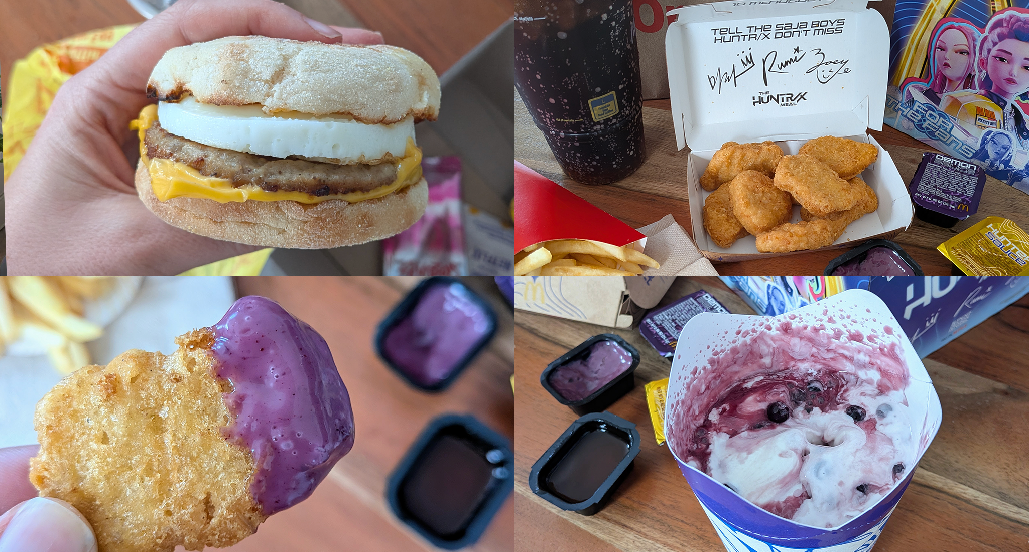 mcdonald's kpop demon hunters meals
