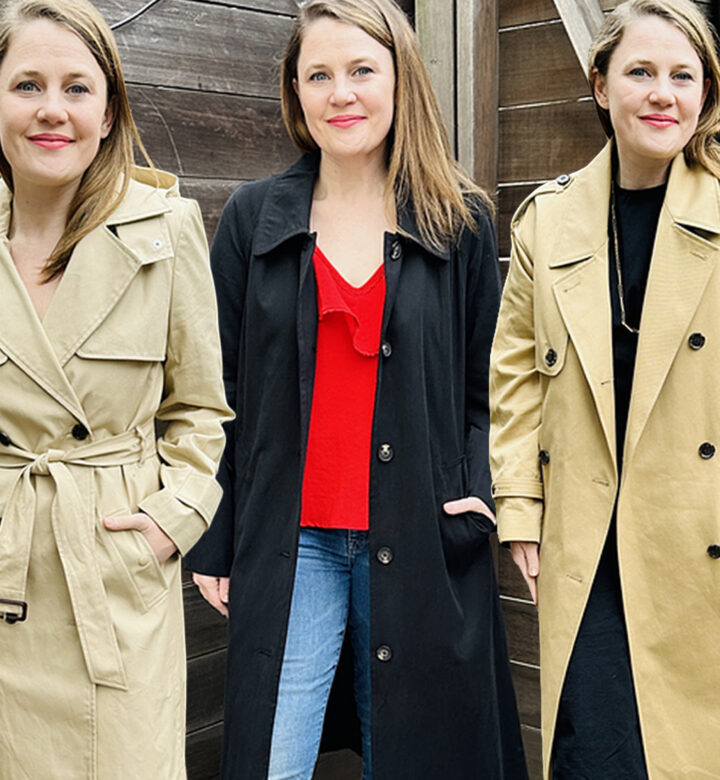 rules for wearing a trench coat