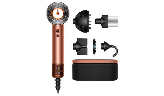 The Dyson Limited-Edition Supersonic Nural Hair Dryer.