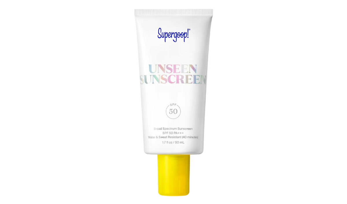 The Supergoop! Unseen Sunscreen.