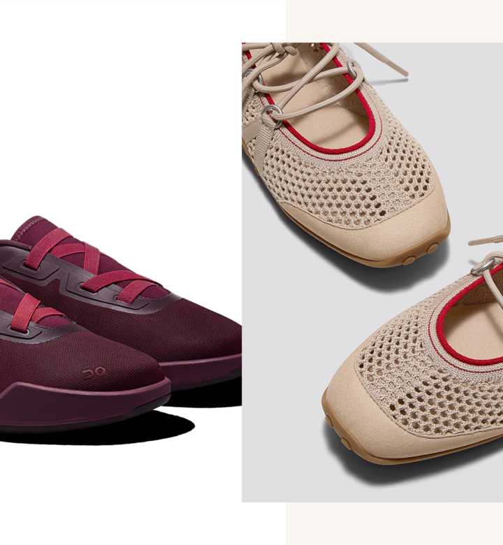 sporty ballet flat trend