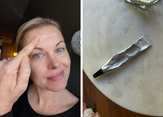 typology a43 skin tightening concentrate review: candace before and after