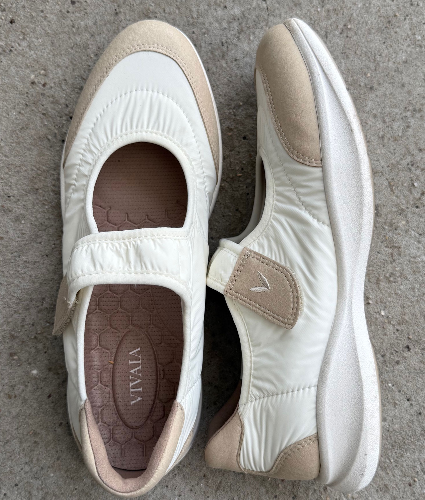 vivaia walker pro mary jane ivory