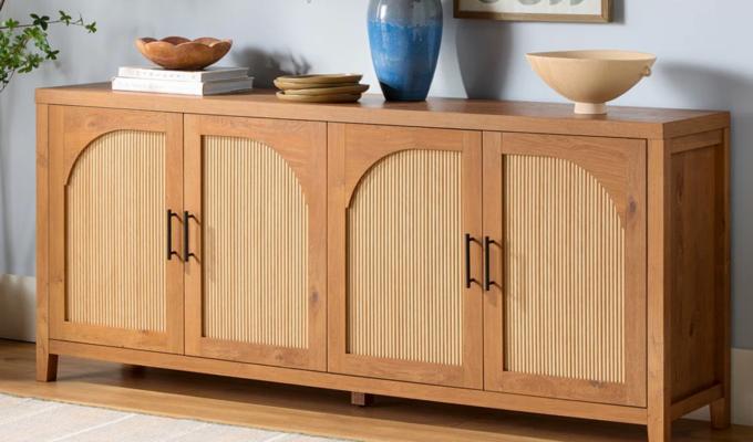 Wayfair Way Day 2026: Wood arched sideboard