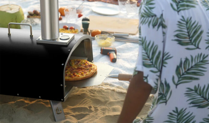The Pizzello Outdoor Pizza Oven.