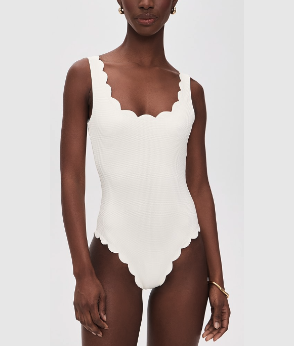 scallop swimsuit
