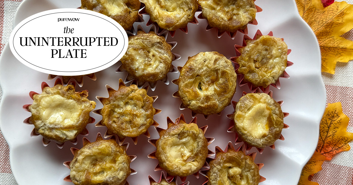Mini Pumpkin Cheesecake Muffins