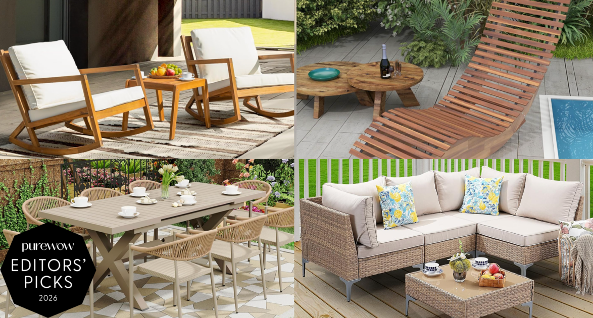 purewow.com - Candace Davison - These Amazon Patio Furniture Finds Look Designer-But They're All Under $500