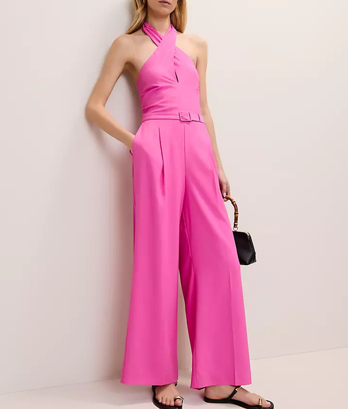 Samantha Jones Style 2026: Ann Taylor Pink Jumpsuit