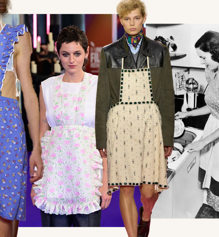 Aprons Have Gone High Fashion—But It’s Giving Me the ‘Trad Wife’ Ick