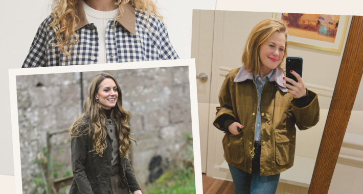 barbour spring coat try on universal 710x381
