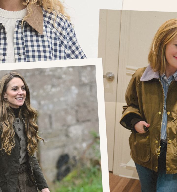 barbour spring coat try on universal 720x780