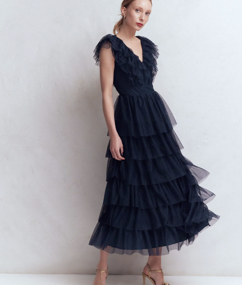 ruffle dress