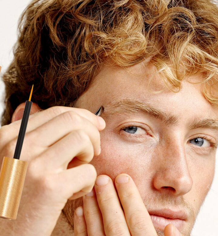 eyebrow maxxing