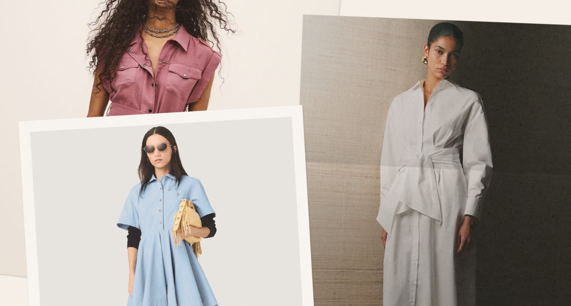 The French Take on the Shirt Dress Is Your Key to a Polished Summer