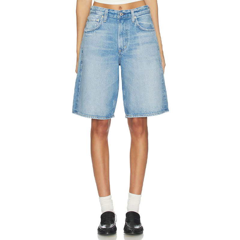how to style bermuda shorts citizens of humanity denim bermuda shorts