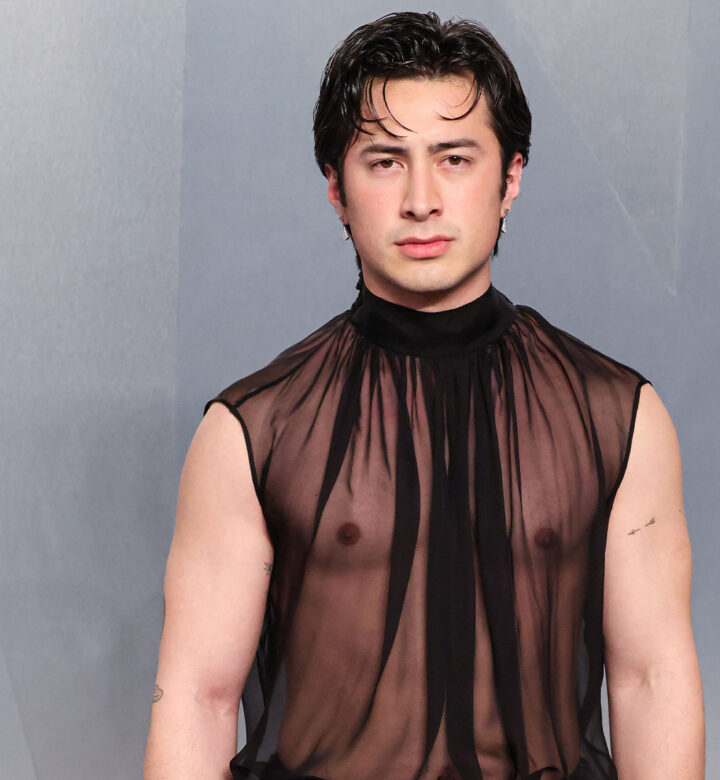 hudson williams bathrobe met gala