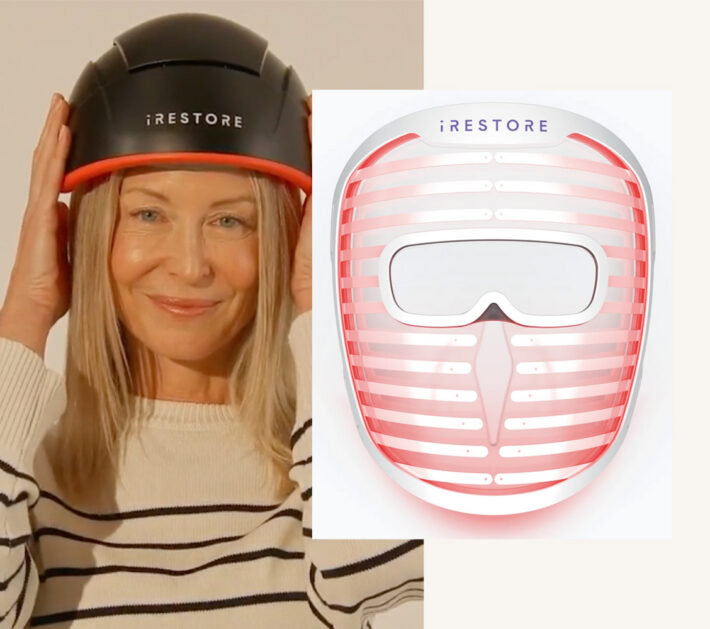 iRESTORE Memorial Day Sale: Red light helmet and red light mask