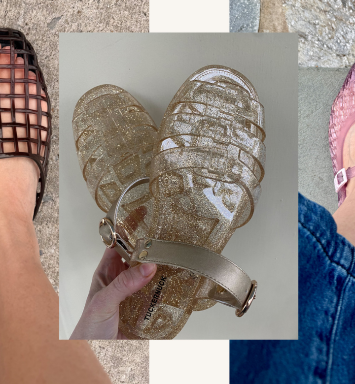 Jelly Sandals Trend 2026, Editor Tested: Original photos by Stephanie Maida, Pam Masin, Catrina Yohay