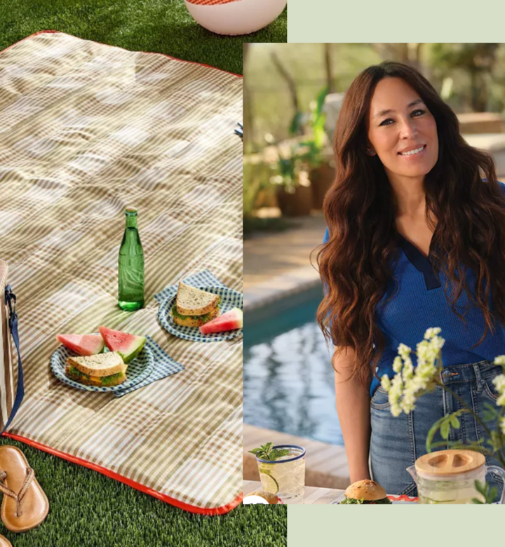 magnolia home summer picnic spread with joanna gaines