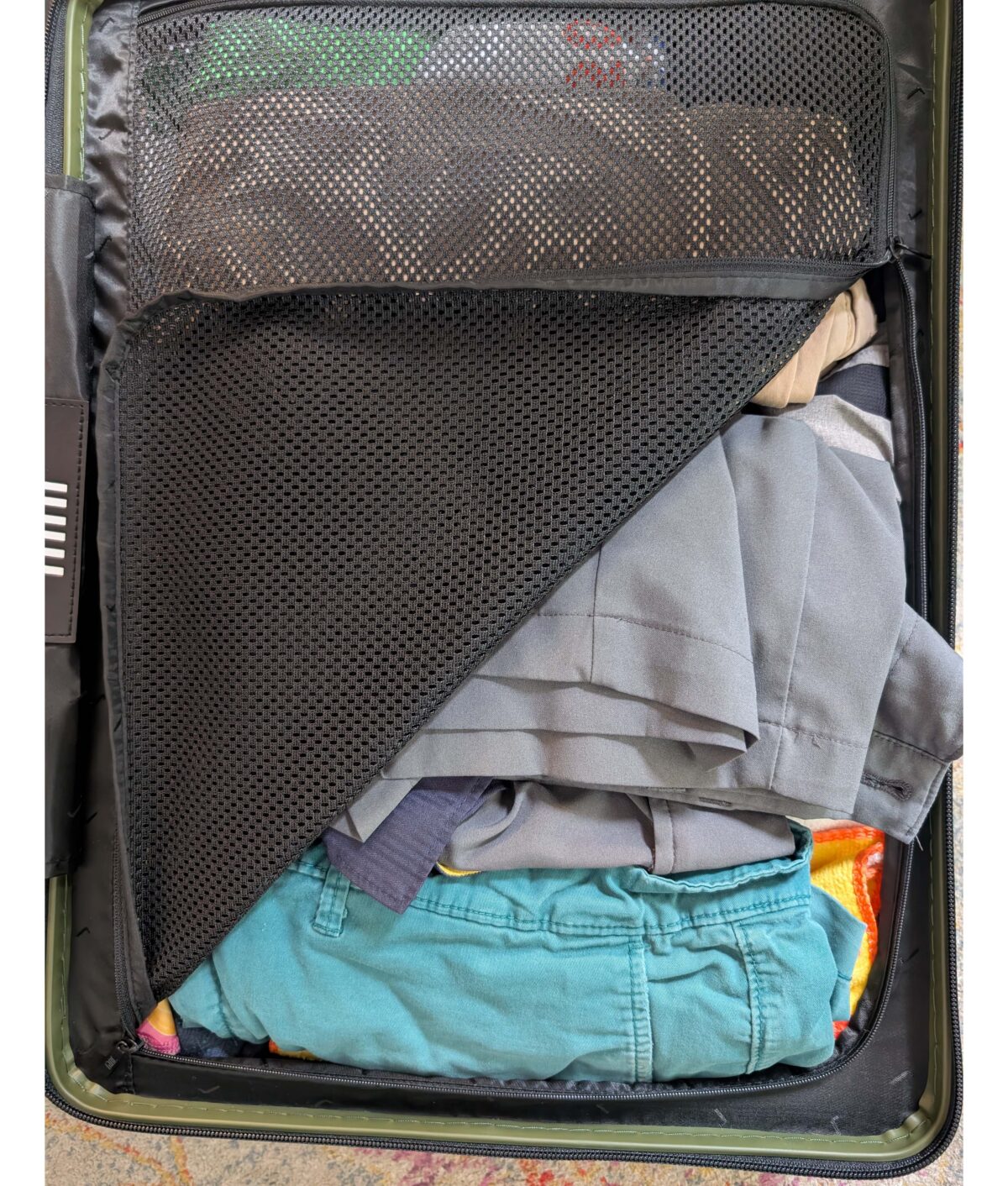 july luggage packed