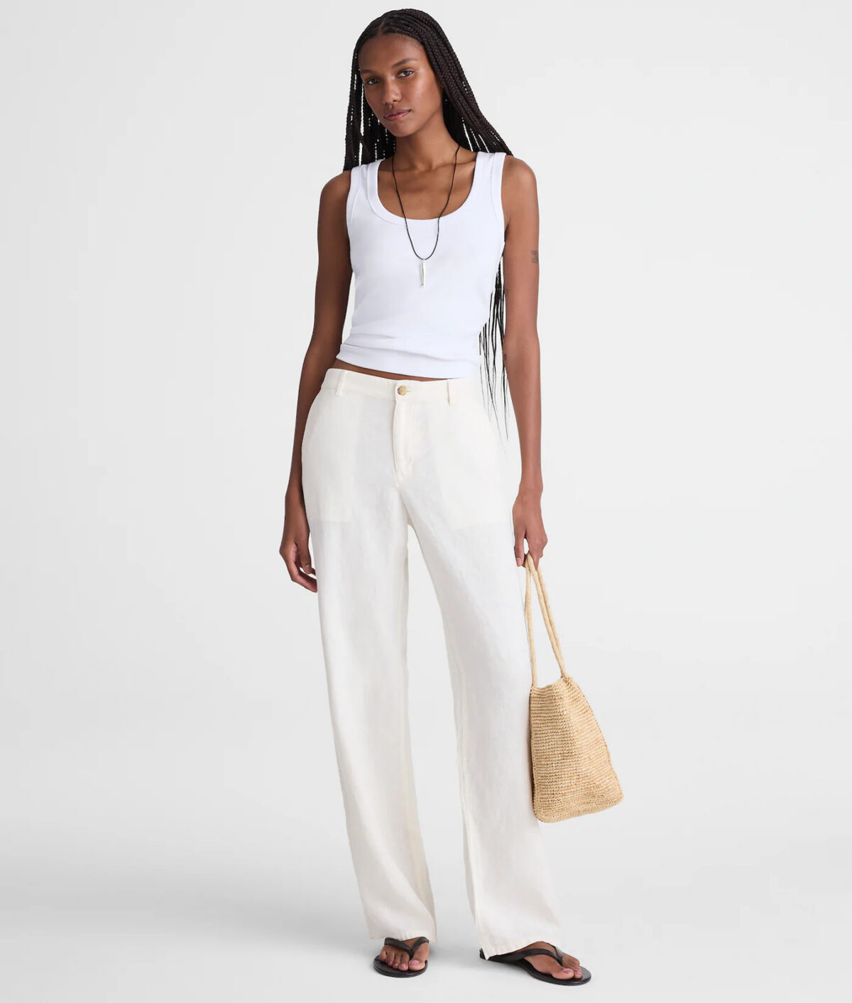 linen pants: madewell the zoe