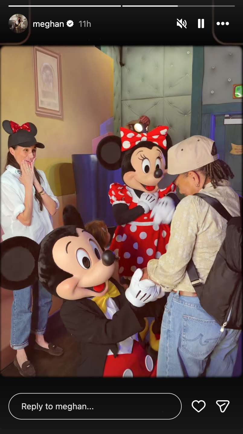 meghan markle disneyland kids