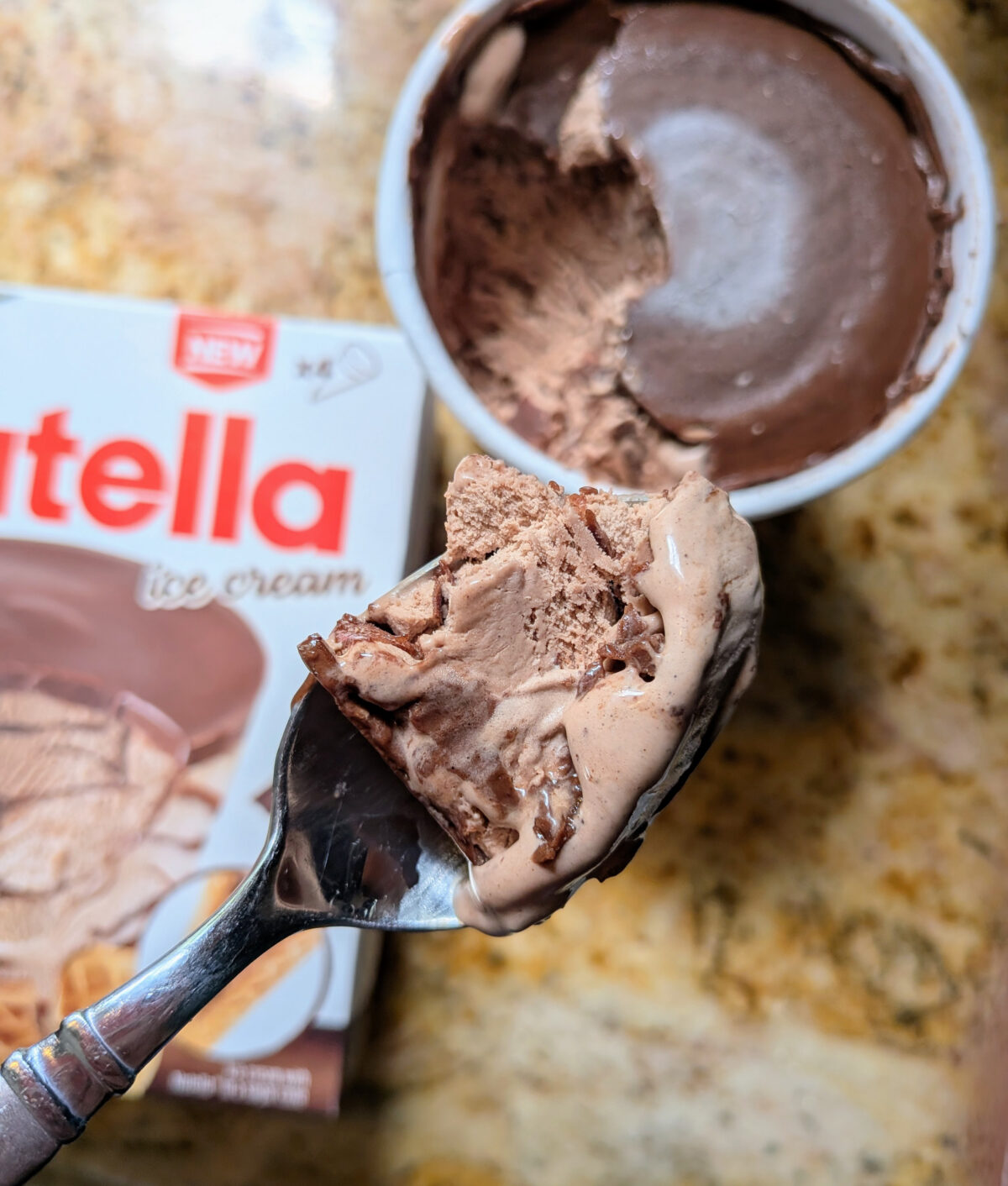 nutella ice cream