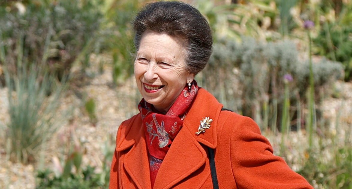 Princess Anne Chooses Striking Accessory for Garden Party Outing - PureWow
