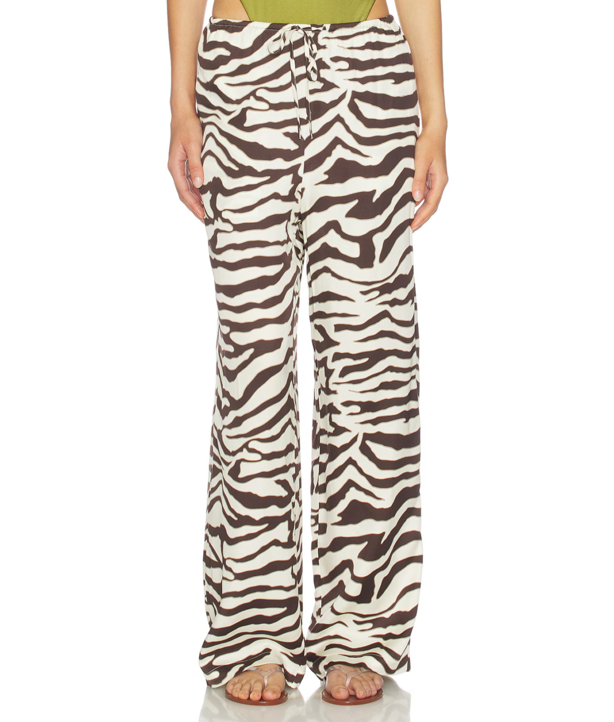 Samantha Jones Style 2026: Zebra print pants
