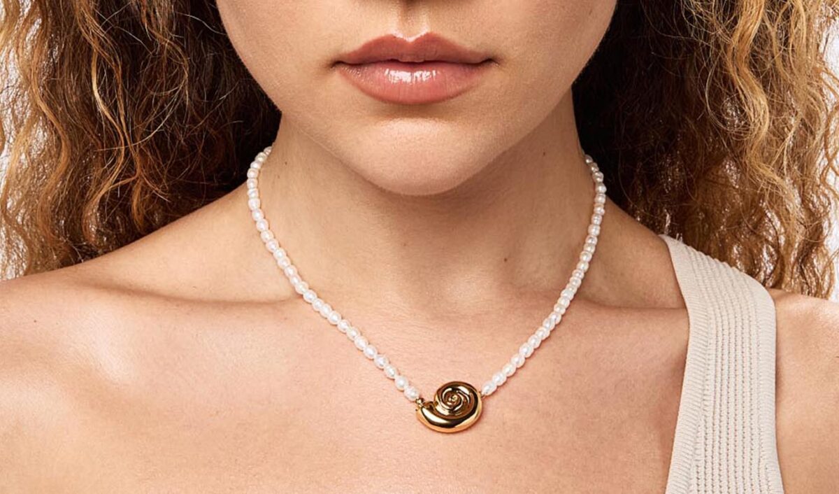 The Ana Luisa Adora Shell Necklace.