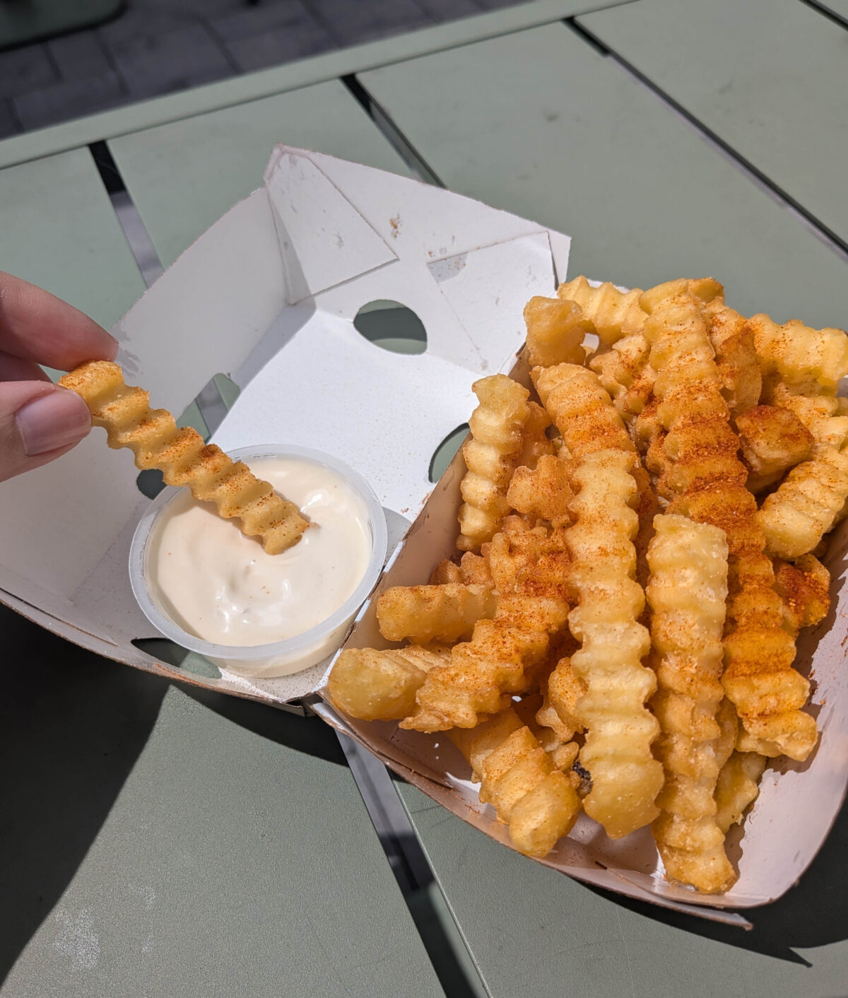 spicy fries