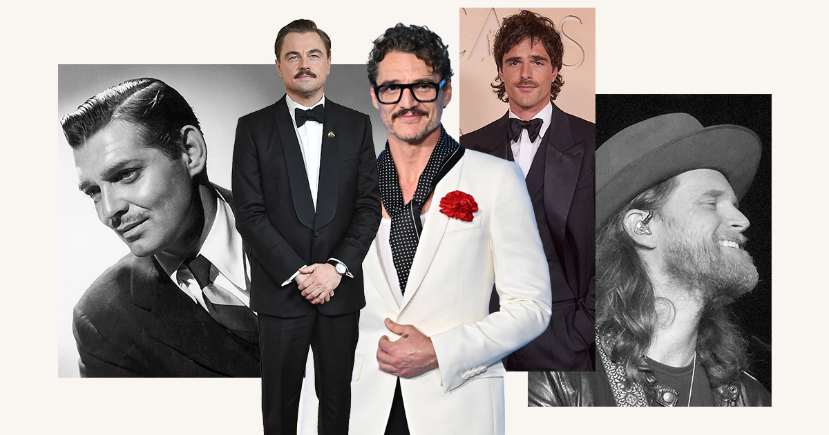 The It Boys Have Spoken. Beards Are Out—Slutty Little Mustaches Are In