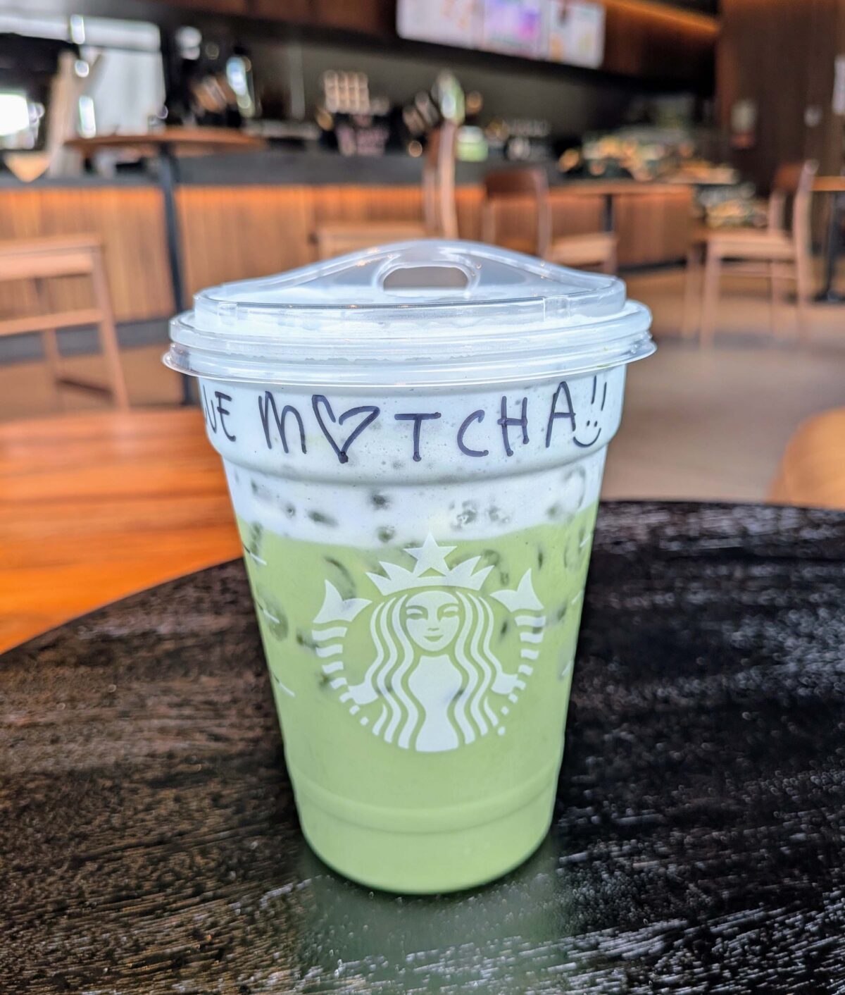 blue coconut matcha from starbucks summer menu