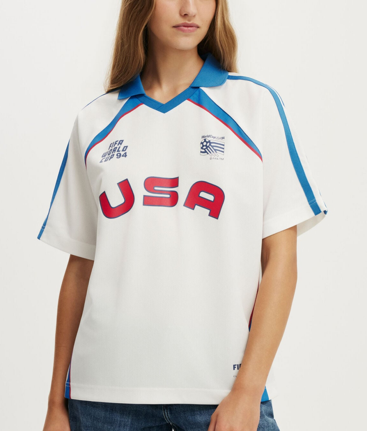 FIFArina Style 2026: Cotton On USA Soccer jersey