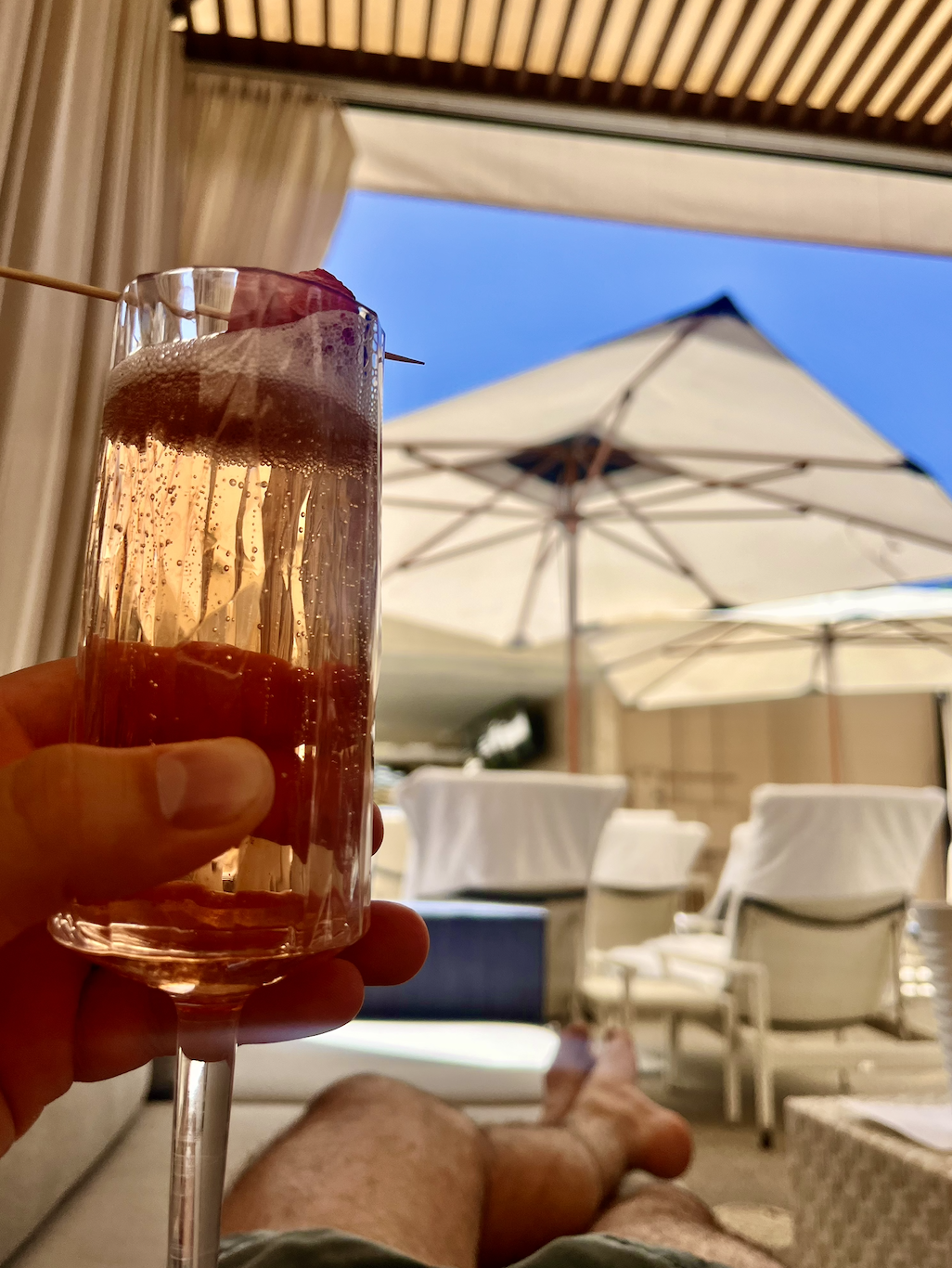 Four Seasons las Vegas Review Cabana